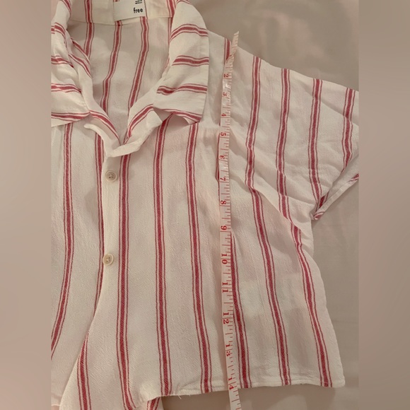 Aritzia Wilfred Free Tie-Front Blouse - Picture 6 of 6